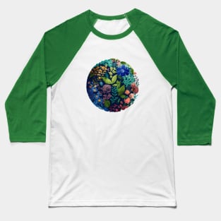 Green Living Happy Earth, plantlover Baseball T-Shirt